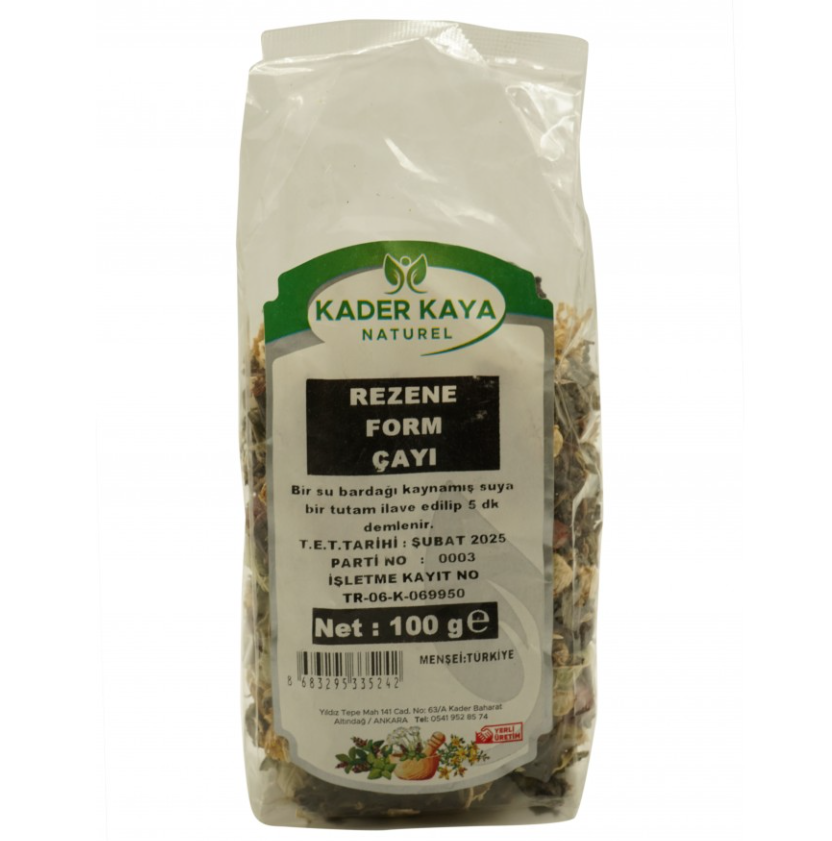 Rezene  form çayı 25 gr